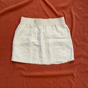 Linen Mini Skirt